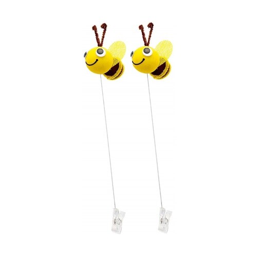 モチーフクリップ みつばち 2本セット