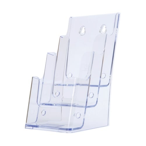 ツーウェイパンフレット立て 透明 パンフ