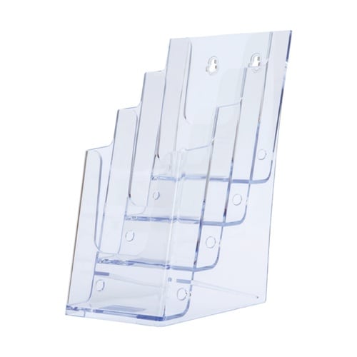 ツーウェイパンフレット立て 透明 パンフ