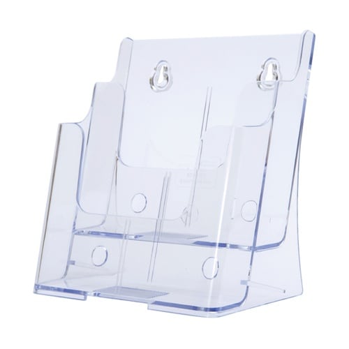 ツーウェイパンフレット立て 透明 パンフ