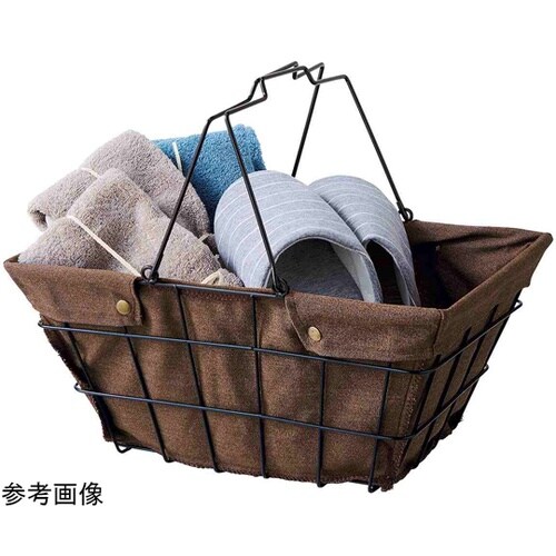 ワイヤーファブリックバスケット 買い物か