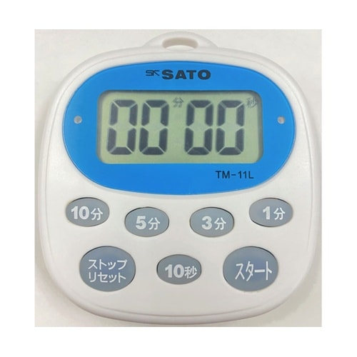 キッチンタイマー 音・光(赤)仕様 TM