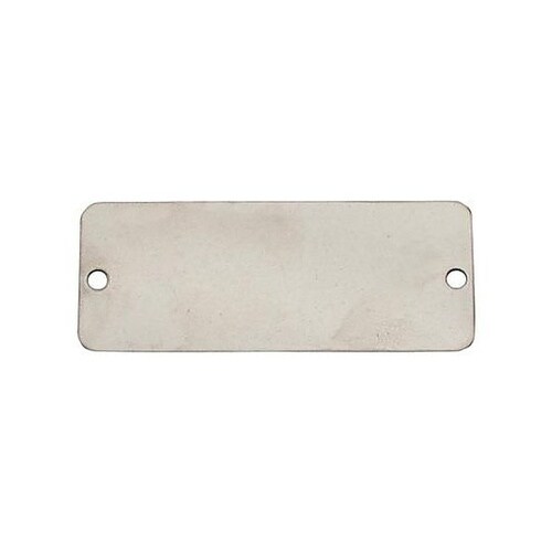 16x64mm タグブランク(アルミ 長