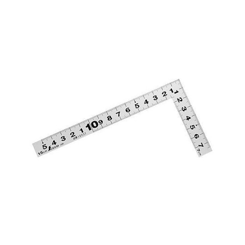 75x150mm シルバー曲尺(併用目盛