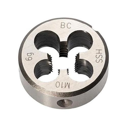 M 4x0.7/20mm 丸ダイス(左ね