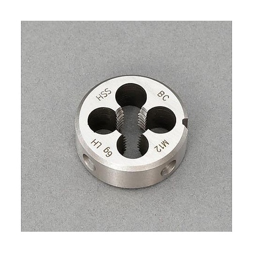 M12x1.75/38mm 丸ダイス(左