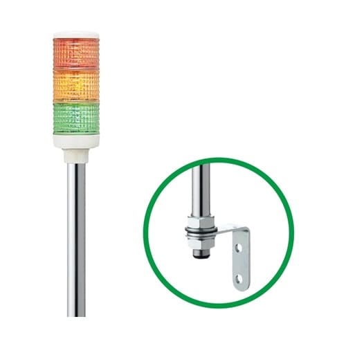 積層式LED表示灯赤黄緑 LEUT−24