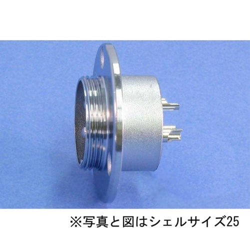 NCSレセプタクル(シェルφ30・7極)