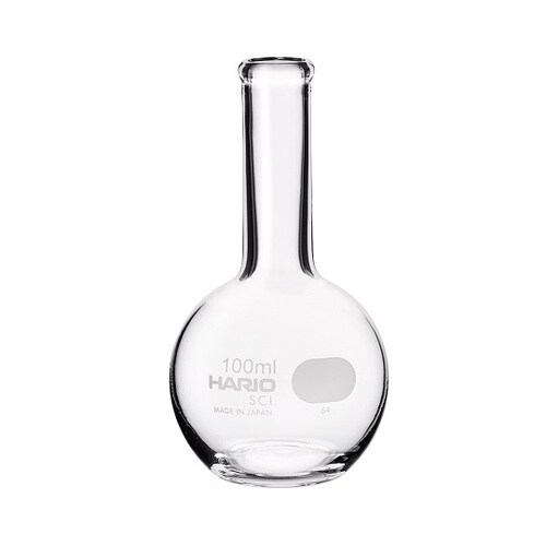 平底フラスコ 100mL 1箱(63個入
