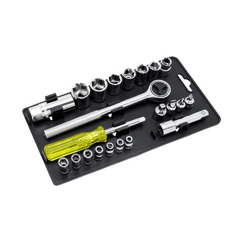 23PC.キャッチトレイ式ソケットセット