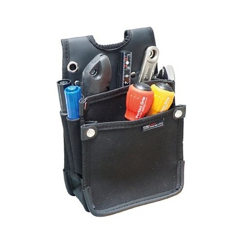 DBLTACT 帆布電工袋 ブラック 小