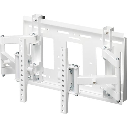 壁掛金具 ホワイト(角度調節タイプ/前後