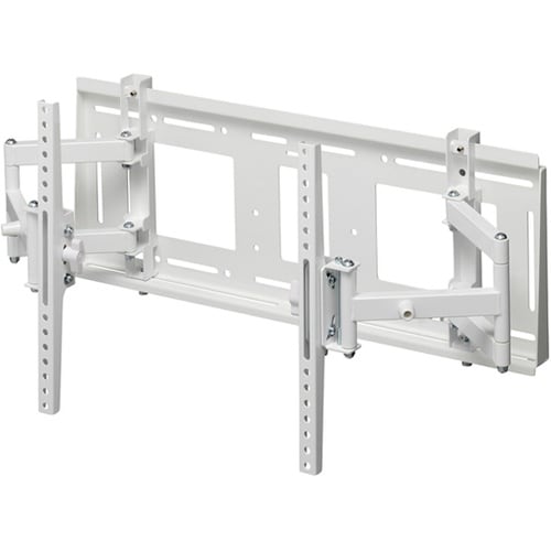 壁掛金具 ホワイト(角度調節タイプ/前後