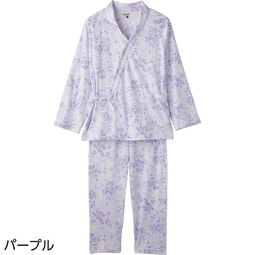 婦人打合せパジャマ パープル L 800