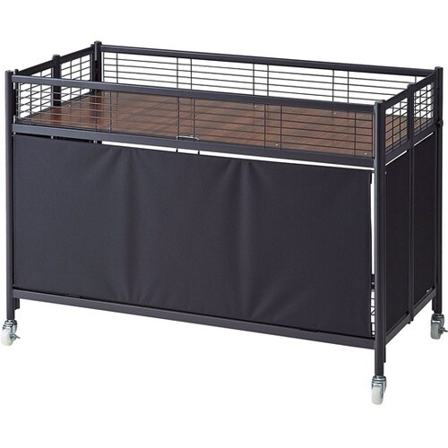 中折れワゴン ブラック×ブラックテント