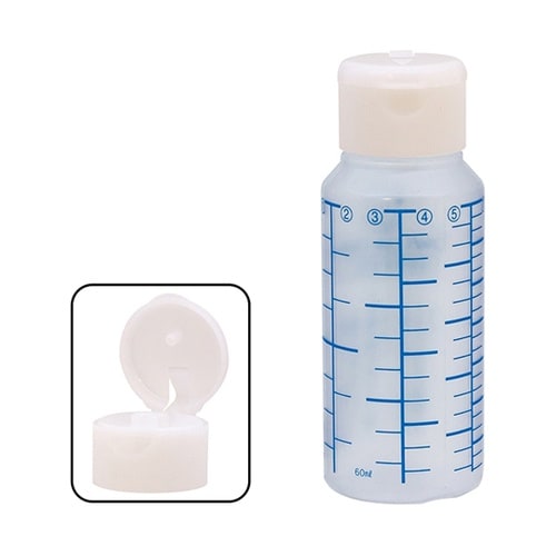 NK投薬瓶 60mL 青色目盛 ワンタッ