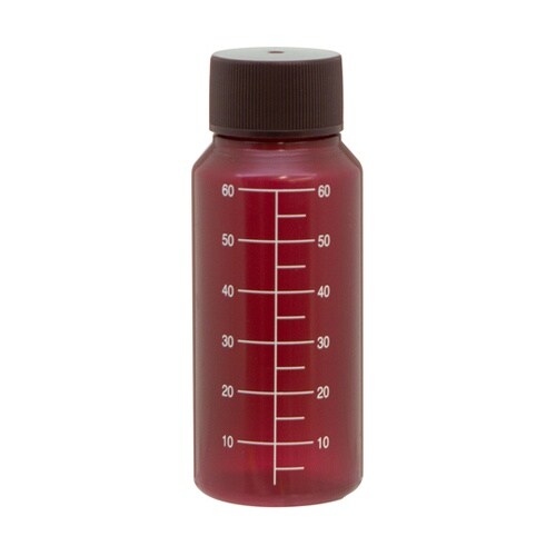 NK茶投薬瓶 60mL 白色目盛 ノーマ