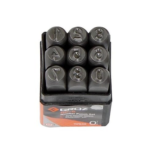 10mm(3/8”)/9本組 数字刻印セ