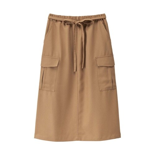 女性用エプロンスカート キャメル M 2