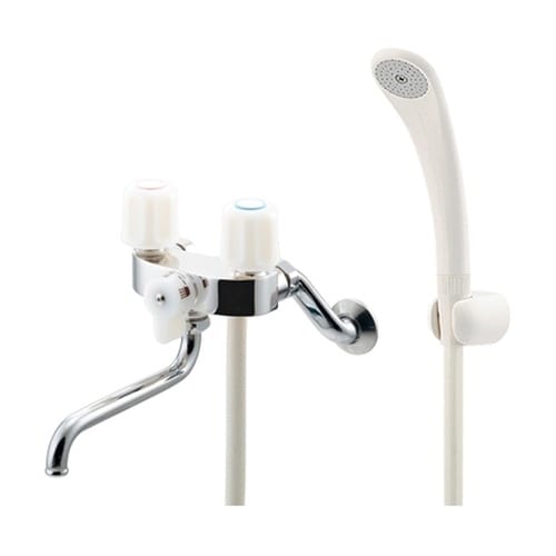 2ハンドルシャワー混合栓 (一時止水)