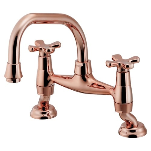 2ハンドル混合栓 カッパーブラウン 15