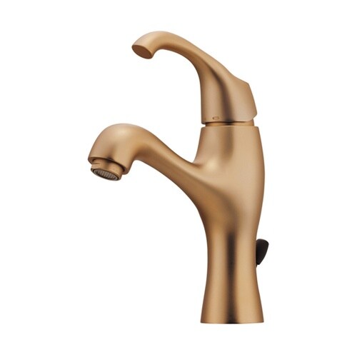 シングルレバー混合栓 シャンパンゴールド