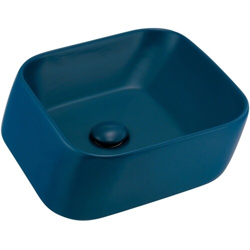 角型手洗器 マットネイビー 493−23