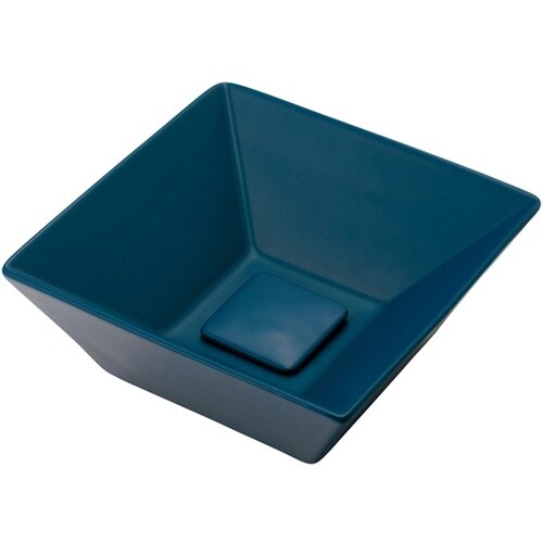 角型手洗器 マットネイビー 493−24