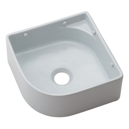 壁掛手洗器 マットホワイト 493−24