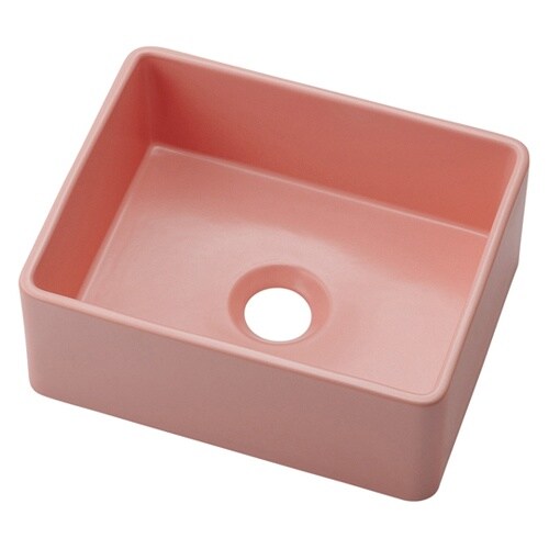 角型手洗器 フロストピーチ 493−24