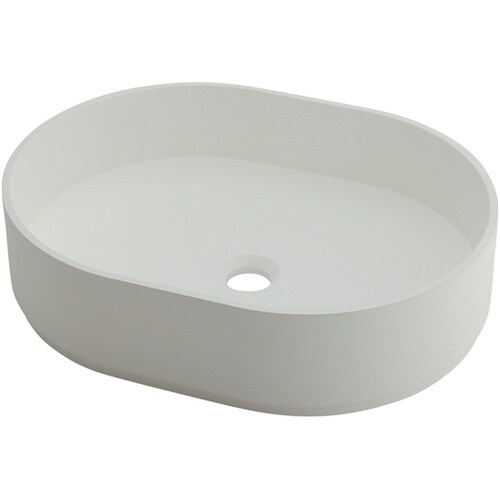 丸型洗面器 マットホワイト 493−26