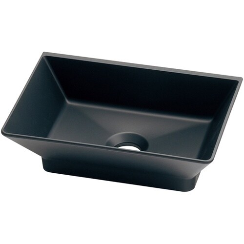 角型手洗器 マットブラック 493−26