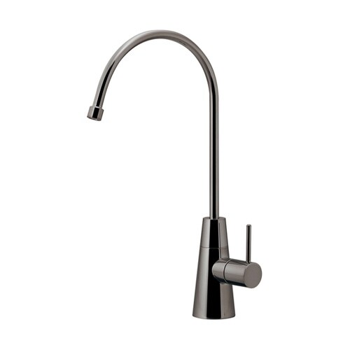 浄水器用元止め水栓 ダークシルバー 72