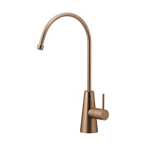 浄水器用元止め水栓 シャンパンゴールド