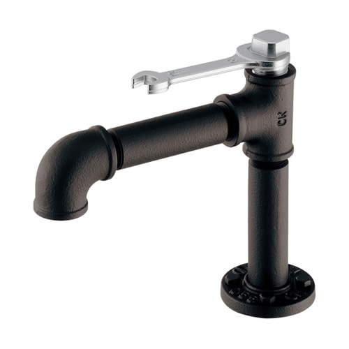 インダストリアル立水栓 マットブラック