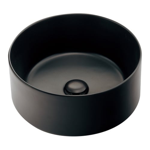 丸型洗面器 マットマットブラック #LY