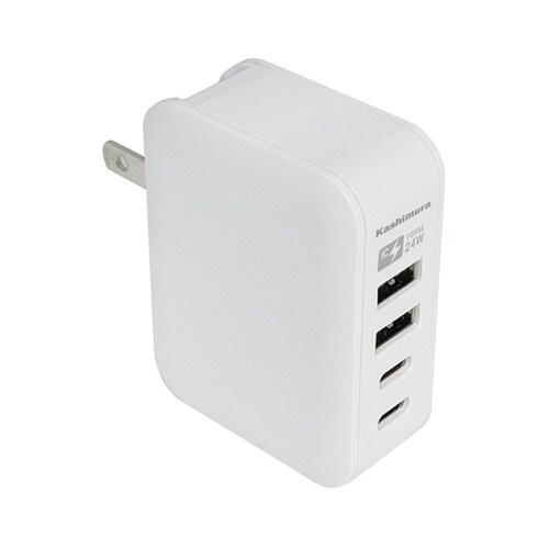 AC充電器USB−A×2&Type−C×