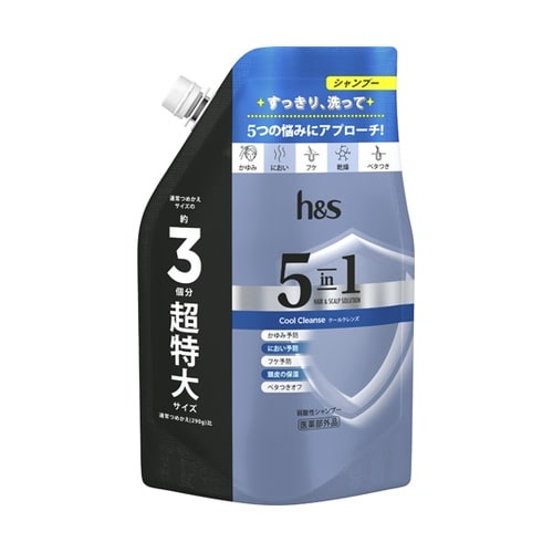 h&s 5in1 クールクレンズ シャン
