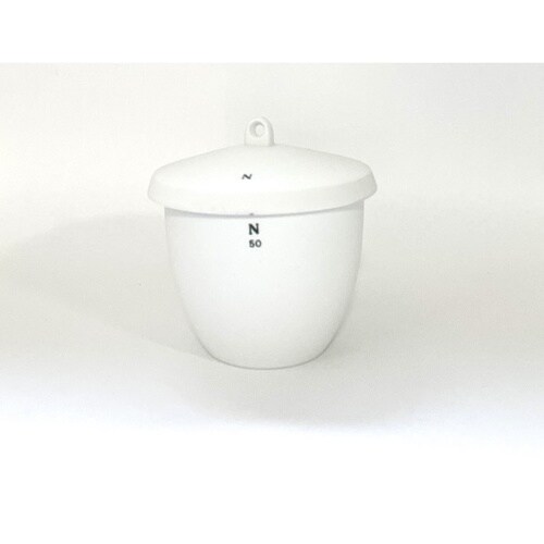 磁製るつぼ(無釉薬)B型 B3 本体 1