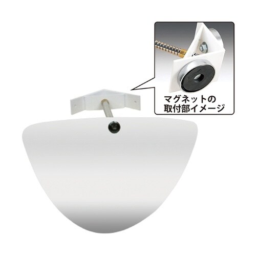 直角コーナー専用ミラー 長さ190mm×