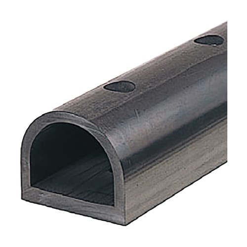 ターミナルラバー 黒 長さ400mm×H