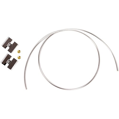 防犯ストラップ クリア φ1.2mm×5