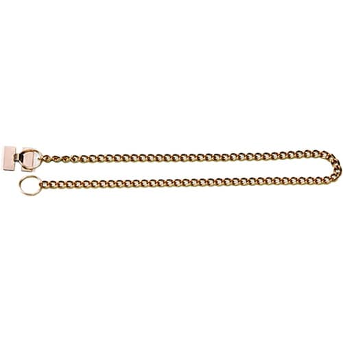 防犯ストラップ ゴールド A6.0mm×