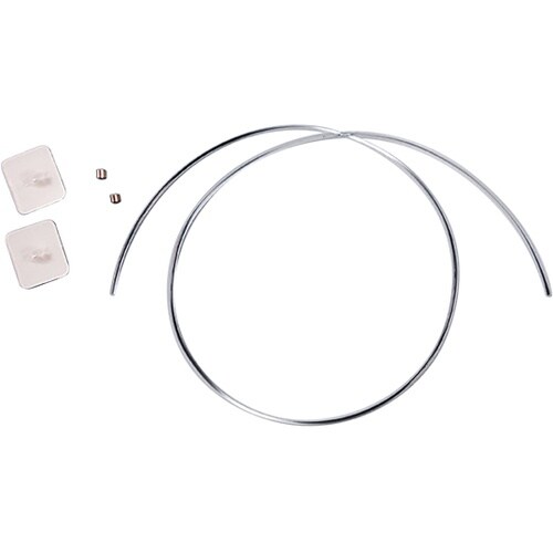 防犯ストラップ クリア φ1.2mm×5