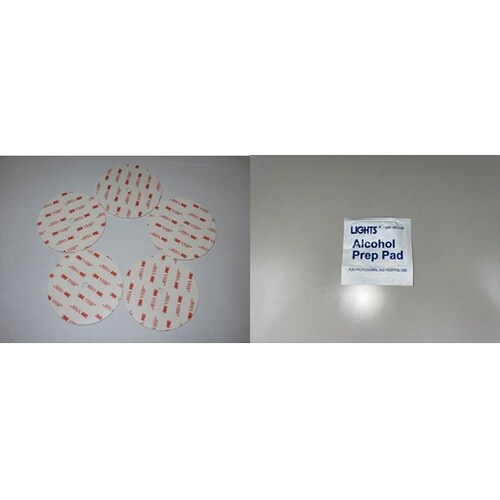 接着パッド 白Φ100 5枚入りパック