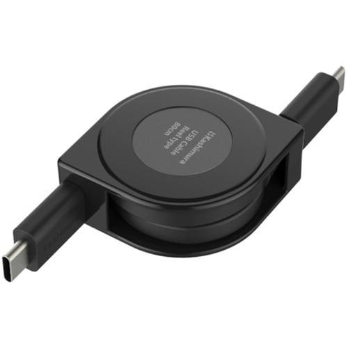 USB充電&同期ケーブルリール 80cm