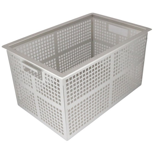 18−8軽量ステンレスコンテナ側面高通気