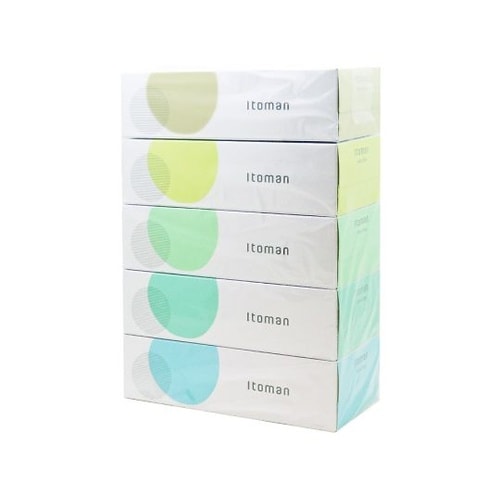 ECOティシュ200ダブル5個パック×1