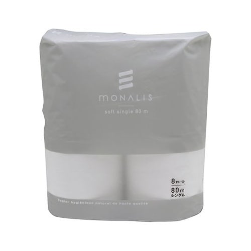 モナリス トイレットペーパー 80mシン