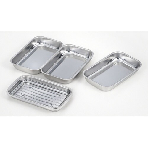 ステンレス連結バット フタ・アミ付 SJ